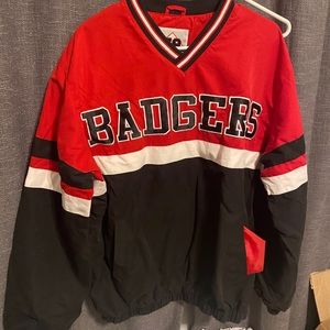 uw madison crew neck windbreaker